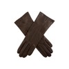 Dents Felicity Women's Silk Lined Leather Gloves COGNAC 6.5