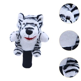 Colcolo Golf Wood Headcover Head Cover Anti Scratch Funny Guard Golf Accessory Golf Club Head Cover for Golf Courses Sports Adults - Tiger