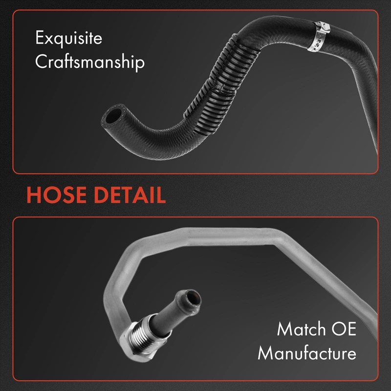 A-Premium Power Steering Return Line Hose Assembly Compatible with Volkswagen