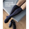 vitsocks Men's Knee Socks 100% Cotton Long Socks (Pack of