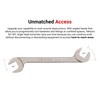 TEKTON 11/32 Inch Angle Head Open End Wrench | WAE83209