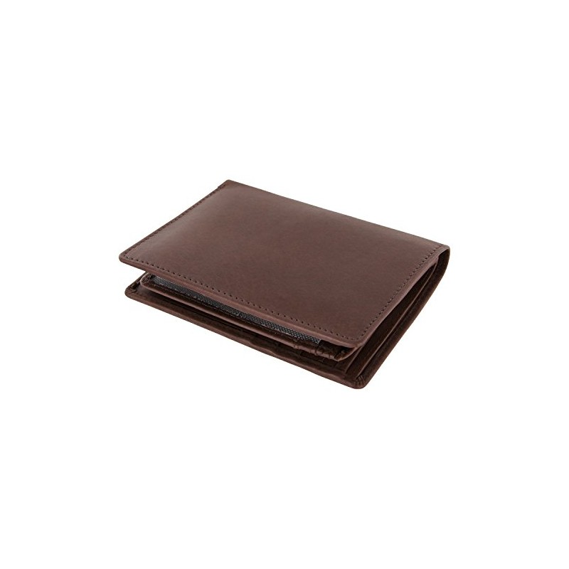 High Quality ID Card Case Wallet Real Leather Portrait Format