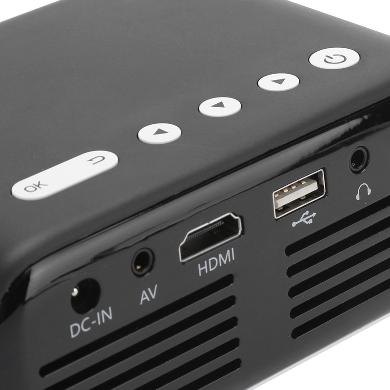 Projector Mini Home Micro Portable Smart LCD Display Screen 480