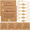 Liliaafar 6 Sets Confirmation Bracelets Gifts with Christian Cards Cross