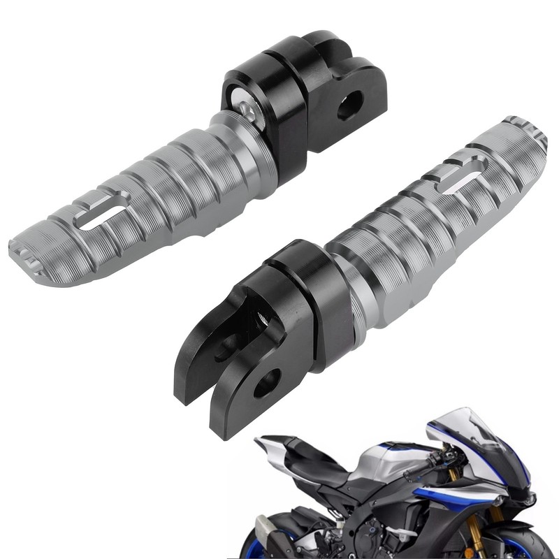 Motorcycle Front Footrests Front Left Right Pairs Fit for Yamaha
