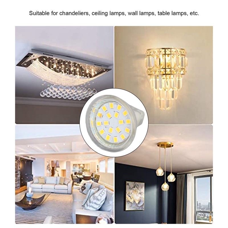 4PCS 18LED MR11 Light Bulb 3W 300LM Double Pin Base