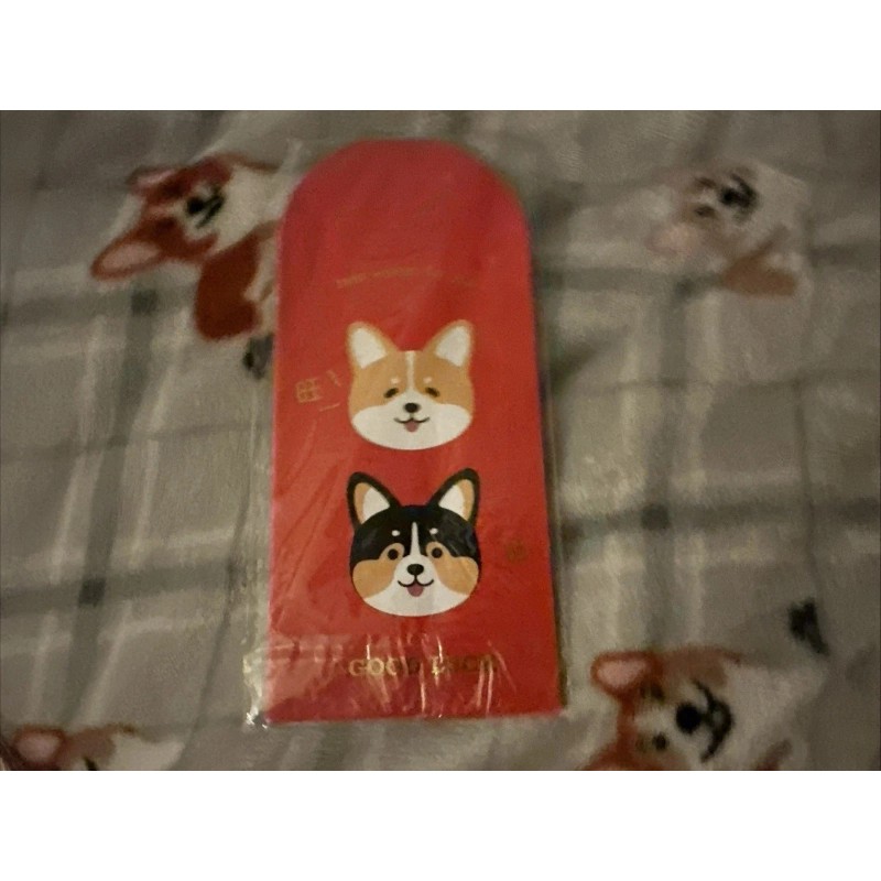 Cute Corgi Red Envelopes / Good Luck Envelopes