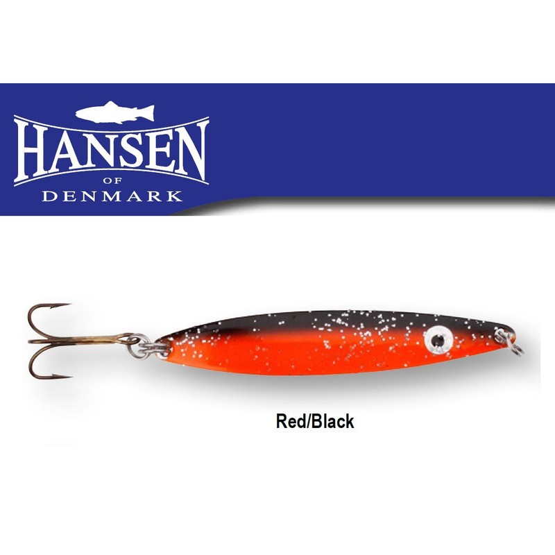 Unbekannt Hansen Fight 7,6cm Meerforellenblinker, Gewicht:18g, Farbe:White