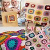 Crochet Blocking Board Handcrafted Knitting Blocking Mats Bamboo Crochet Accessories