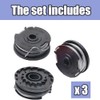 String Trimmer Replacement Spool Line,Compatible with Bosch Advancedgrasscut 36, Art