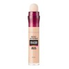 Maybelline Instant Age Rewind Corrector facial 3 en 1, Tono Warm Light, 6ml - Maquillaje que borra ojeras y líneas finas, cubre imperfecciones, corrige, contornea e ilumina, cobertura media, 12H uso