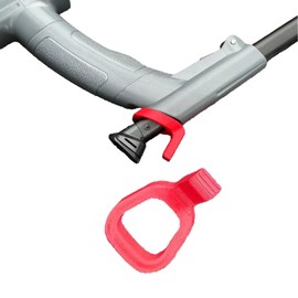 Zorvayne Fixing Clip for XP Deus II Remote Retainer Metal Detector Deus 2 Accessories (Red)