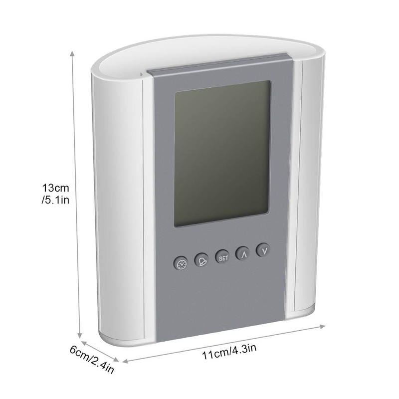 Digital Clock Pen Holder Multifunctional Digital Alarm Clock Temperature Time