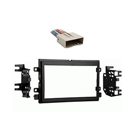 Harmony Audio Compatible with Ford F 150 2004 2005 2006 Double DIN Stereo Harness Radio Install Dash Kit Package