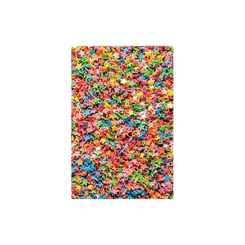 SPRINKLY - Matt Stars - Rainbow - 25g