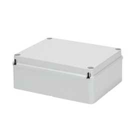 GEWISS GW44208 Junction Box With Plain Screwed LID - IP56 -240x190x90mm, Smooth