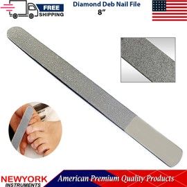 Beaden® Manicure Toe Nail File Diamond Deb Foot Hand Nail Dressing Chiropody Podiatry CE