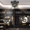 VANoopee 5 Color 3 Light LED Ceiling Spot Light Indoor