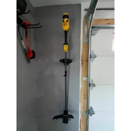 Tricity Craftworks™ DeWalt 60V MAX String Trimmer Wall Mount Hanger DCST970 DCST970X1 DCST970B