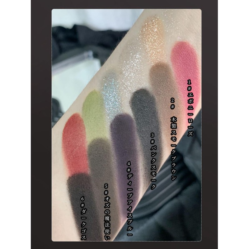 LIANGNISHI 2 Colors Eyeshadow, Matte Pearl Shiny Eyeshadow, Waterproof and