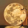 Moon Earth Projection LED Lamp 3D Moon Earth Projector Lamp
