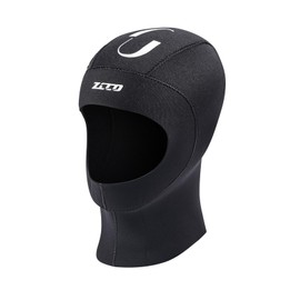 ZCCO Diving Hood 3 mm Neoprene Hood Warm Head Cover, Durable Movement for Diving, Snorkelling, Surfing, Kayaking, Swimming, Sailing, Canoeing (5 mm, M)