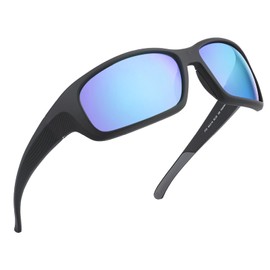 GOMEXUS Polarized Sports Sunglasses for Men Women,Drving Fishing Cycling Golf Moutain Running with Anti-Saltwater Coating CR39 Protection