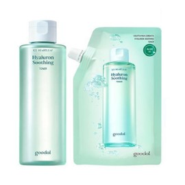 Goodal Houttuynia Cordata Hyaluronic Soothing Toner 350ml Refill Set (+350ml Refill), 1 Item / 구달 어성초 히알루론 수딩 토너 350ml 리필 기획 (+350ml 리필), 1개