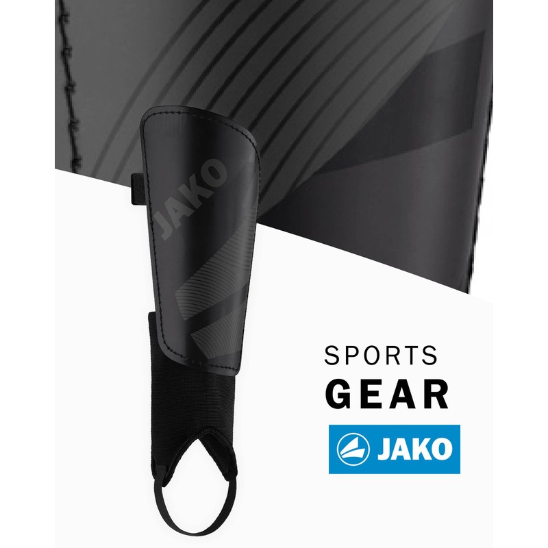 JAKO Unisex Schienbeinschoner River Classic, schwarz, S