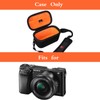 Mchoi Hard EVA Travel Case for Sony Alpha a6000/a6400/a6600/a6100/a5100 Mirrorless
