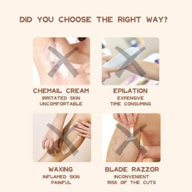 Women Electric Shaver, 2 in 1 Dual Head Bikini Trimmer for Women, Waterproof Wet & Dry Use, Body Hair Trimmer and Facial Hair Remover, for Bikini line Underarm Leg arm Body face