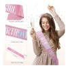 Coronas De Plastico Tiara Y Faja Feliz Cumpleaños Birthday