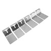 6PCS T Post Bracket 3 Inch Heavy Duty Carbon Steel
