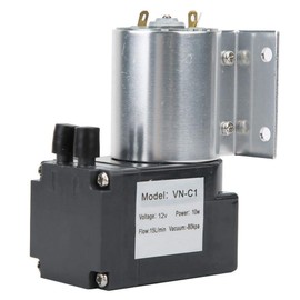 DC 12V Vacuum Pump 5L/min 120kpa Mini Vacuum Pump Negative Pressure Suction Pumping with Holder(DC12V)