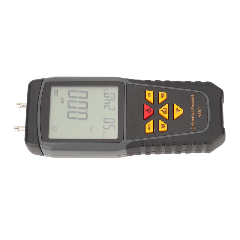 Differential Pressure Tester Meter Digital Sensor Gauge Smart Handheld for