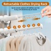 Casbomy Pack of 2 Foldable Clothes Airers, Portable Mini Wall