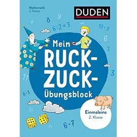 Mein Ruckzuck-Übungsblock Einmaleins 2. Klasse: bis 100 (Ruckzuck-Blöcke)