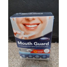 DABIDA Mouth Guard 4 Guards + Case + 12 Cleanser Tablets