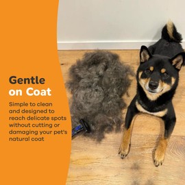 Refuresh Deshedding Brush for Dogs & Cats - Pink & Medium, Short & Medium Hair Grooming Tool, Dog Deshedding Brush, Cat Deshedding Brush, Deshedding Dog Brush Short Hair, Lightweight Pet Hair Remover.