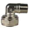 Maxline 90 Degree Elbow Fitting 3/4 Tubing x 1/2" Male