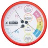 Shinwa Sokutei F-3LII Thermometer/Hygrometer, Red, 5.9 inches (15 cm), Heatstroke