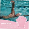 Mipcase 1pair Adjustable Swim Paddles for Water Resistance Training Premium
