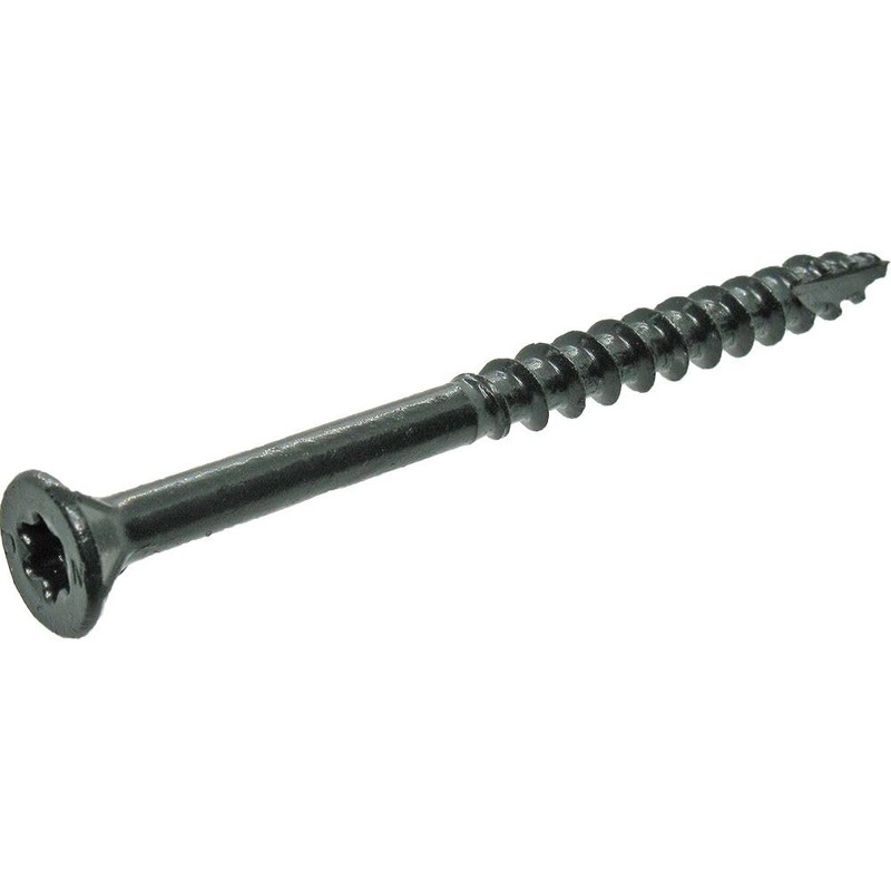 Grip-Rite L212STBL1 PrimeGuard Plus #9 x 2-1/2" Premium Deck Screw,