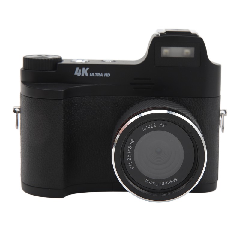 4K Digital Camera 48MP Manual Focusing Retro Anti Slip Pattern