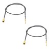 LDEXIN 2pcs 99cm / 3.2ft Metal Flexible Inner Shaft Cable
