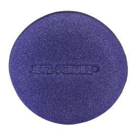 Jetz Scrubz Fashionable Scratch-Free Round Kitchen Scrubber Sponge (1-Pack, Purple)