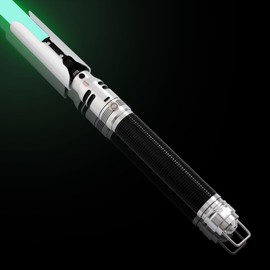 LIHTJOYFUN Lightsaber,Metal Dueling Light Saber,Smooth Gesture Swing,USB Rechargeable Lightsabers with 18 Set Sound Effects with 19 Colors Change,Light Saber Sword Toy（113cm）