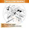 LY 5KYSON Club Car DS Throttle Linkage and Accelerator Rod