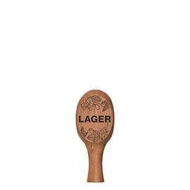 Beer Tap Handle – 6.50’’ Natural Wood Lager Tap Handle for Draft Bar System, Homebrewers, Kegerator or Bars