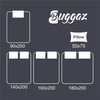 BUGGAZ Bedding 100% Waterproof Mattress Protector 160 x 200 cm,